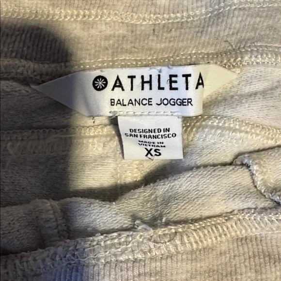 Athleta Gray Track Pants - Picture 3 of 3